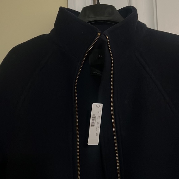 NWT -XXS- J. Crew Swingy mock neck coat in Italian boiled wool